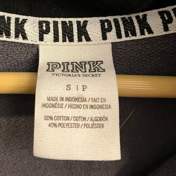PINK Victoria’s Secret Quarter Zip Sweatshirt - Picture 2 of 3